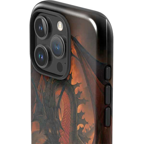 Fireball Dragon by Vincent Hie iPhone 16 Pro Impact Case